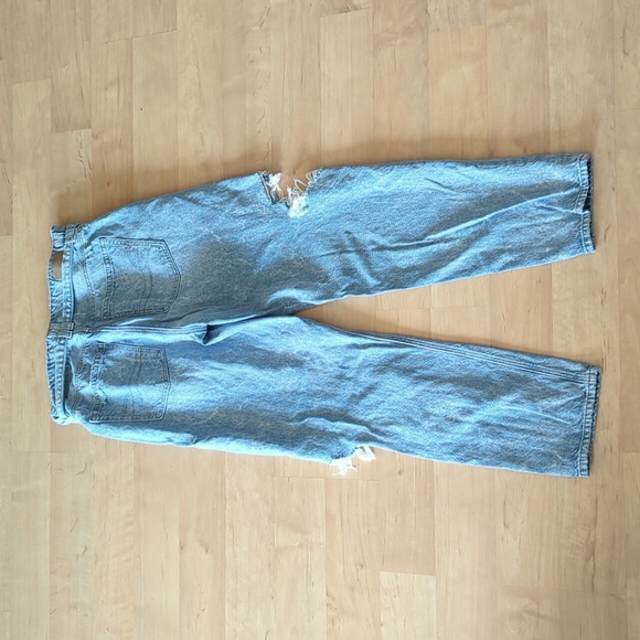 Size 6 Regular Paper Bag Jeans American Eagle - Picture 8 of 10